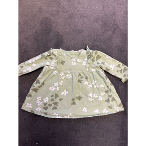 Baby Girl Dot Australia Dress 12-18M Green White